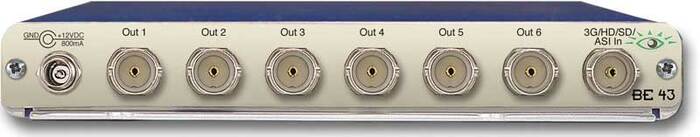 Ensemble Designs BrightEye 43 3G/HD/SD/ASI Distribution Amplifier, Without Power Supply