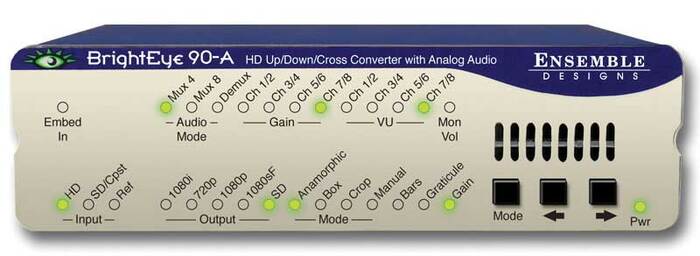 Ensemble Designs BrightEye 90-A HD Up/Down Cross Converter And ARC With Analog Audio