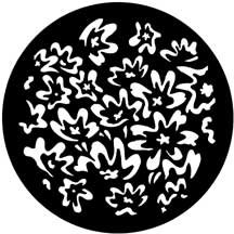 Rosco 77547 Steel Gobo, Floral 7