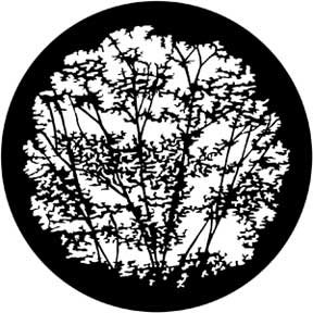 Rosco 79106 Steel Gobo, Leafy Branches 1