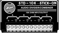 Radio Design Labs STD-10K Passive Audio Divider/Combiner - 10 kOhm STD10K
