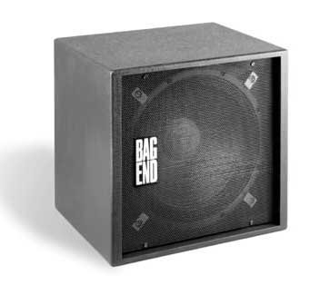 Bag End PS18E-R Powered Subwoofer, 500W Continuous, 18", RO-TEX Finish PS18E-R