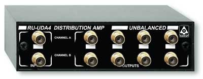 Radio Design Labs RU-UDA4 Unbalanced Audio Distribution Amplifier RUUDA4