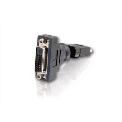 Cables To Go 40932-CTG HDMI-M To DVI-D-F Adapter, 360° Rotating