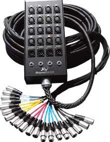 RapcoHorizon Music 150P16S 150 ft. Pro Series 16-Channel 12x4 Snake 150P16S