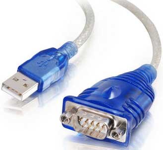 Cables To Go 26886 1.5 ft. USB to DB9 RS-232 Serial Adapter Cable 26886