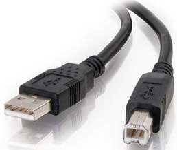 Cables To Go 28103 Cable,USB, 2.0 Black, 3m