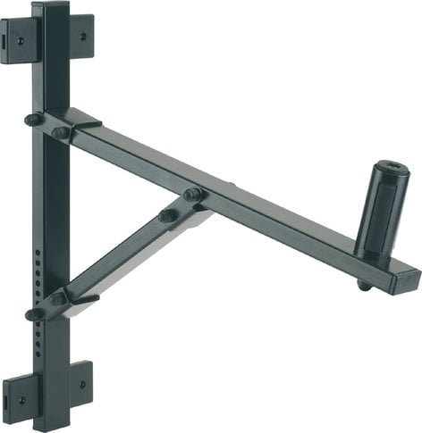 K&M Stands 24110-BLACK Speaker Wall Mount (Black) 24110-BLACK