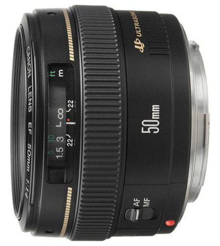 Canon EF 50mm f/1.4 USM Lens