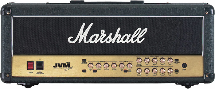 Marshall JVM210H 100W 2-Ch Tube Guitar Amplifier Head