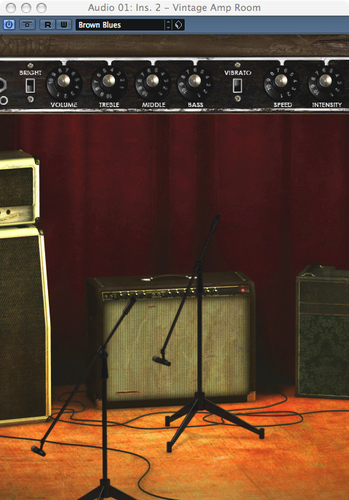 Softube VINTAGE-AMP-ROOM-NTV Vintage Amp Room Guitar Amplifier Simulation Software Plugin