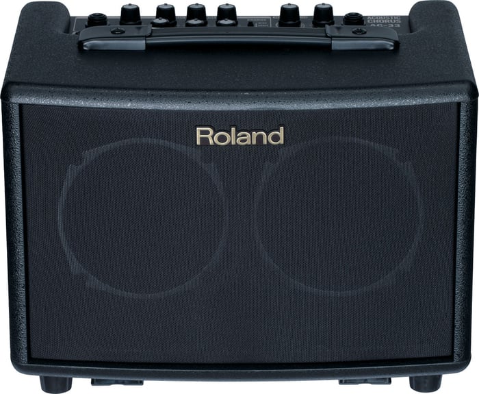 Roland AC-33 Acoustic Amplifier 30W 2-Channel 2X5" Portable Acoustic Amp