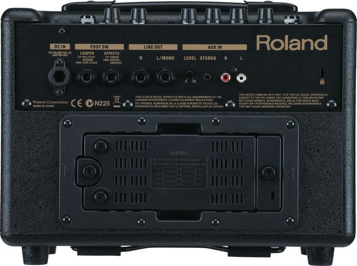 Roland AC-33 Acoustic Amplifier 30W 2-Channel 2X5" Portable Acoustic Amp