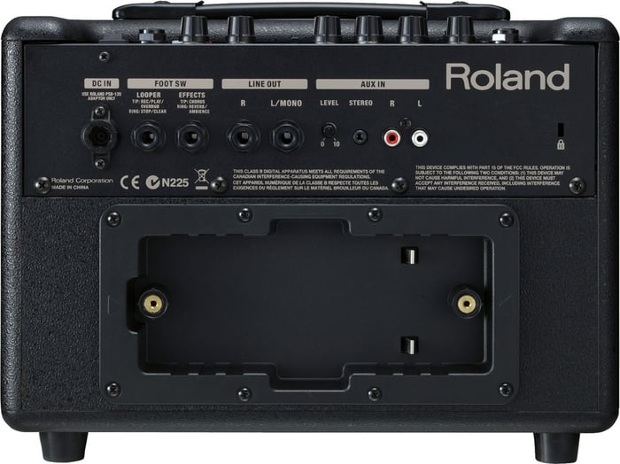 Roland AC-33 Acoustic Amplifier 30W 2-Channel 2X5" Portable Acoustic Amp