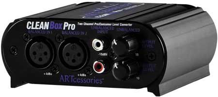 ART CLEANBox Pro 2-Channel Level Converter CLEANBOX-PRO