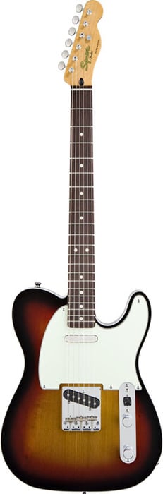 Squier TELE-CLASSVIBE-CUSTM Classic Vibe Telecaster Custom Electric Guitar With 3 Color Sunburst Finish
