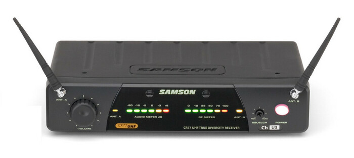 Samson SW77R00 Concert 77 True Diversity Half Rack Receiver SW77R00