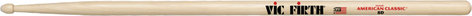 Vic Firth 8D 1 Pair of American Classic 8D Drumsticks with Wood Tear Drop Tip 8D