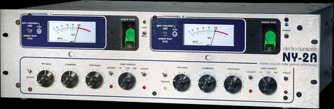 Electro-Harmonix NY-2A Rackmount Stereo Tube Optical Compressor NY2A