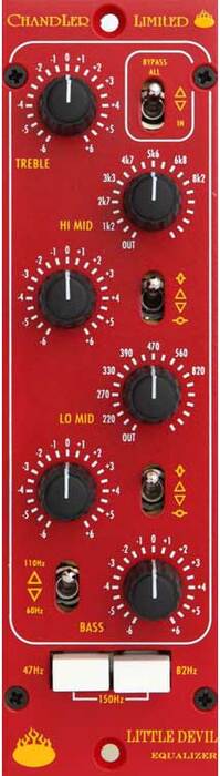 Chandler LITTLE-DEVIL-EQ Equalizer Module For 500-Series Racks