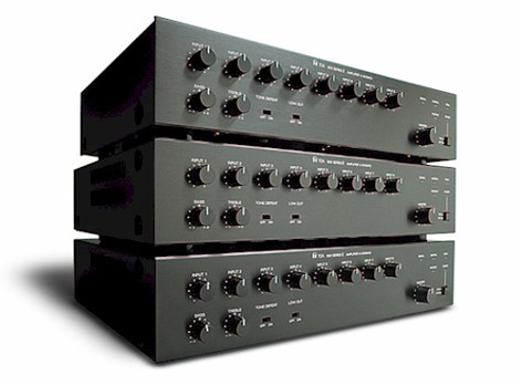 TOA A-903MK2 UL 8-Channel Modular Mixer And Amplifier, 30W