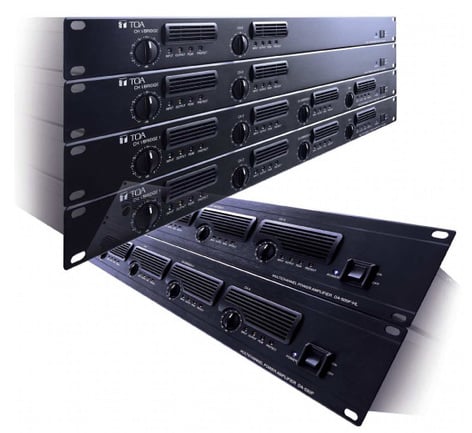 TOA DA500FHLCU DA-500FHL Digital Power Amp, 4x500W, 70V DA500FHLCU