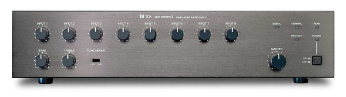 TOA M-900MK2 8-Channel Mixer/Preamplifer M900MK2UL