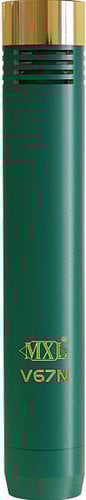 MXL Microphones MXL-V67N Small Diaphragm Instrument Microphone (with Interchangeable Omni, Cardioid Capsules) MXL-V67N