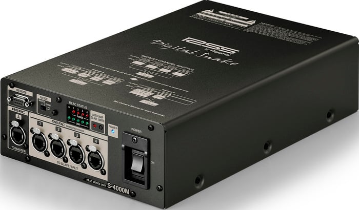 Roland System Group S4000M REAC Merge Unit (with 4 Digital Snake Heads) S4000M