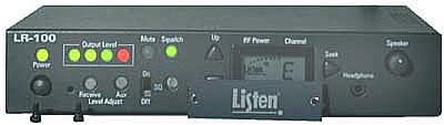 Listen Technologies LR100-072 Stationary Receiver/Power Amplifier, 72MHz LR100-072