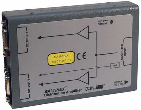 Altinex DA1907LX 1-In 2-OutVGA Distribution Amplifier