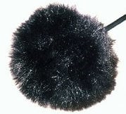 Rycote 065502 1 Pair of Gray Lavalier Windjammers 065502