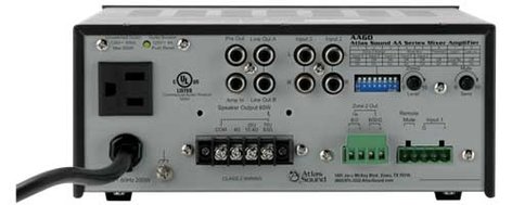 Atlas IED AA60 3 Channel 60W Mixer Amplifier