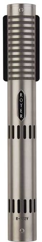 Royer Labs R122V-MP 1 Matched Pair of Vacuum Tube Mono Large Ribbon Microphones (in Nickel Finish) R122V-MP