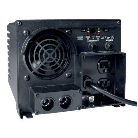 Tripp Lite APS1250 PowerVerter® APS 1250-Watt Inverter/Charger with Auto-Transfer Switching and 2 Outlets APS1250