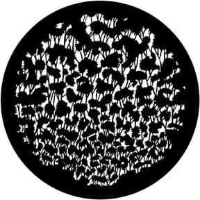 Rosco 77446 Steel Gobo, Foliage (Distorted)