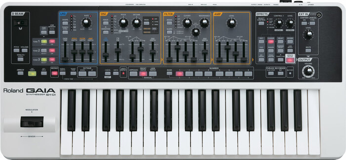 Roland GAIA SH-01 37-Key Synthesizer SH01
