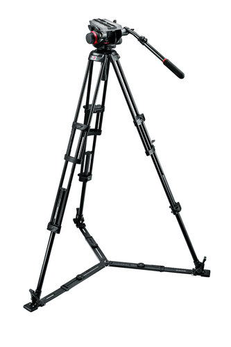 Manfrotto 504HD,546GBK Midi Twin System with 504HD Head and 546GB Tripod (GS) 504HD,546GBK