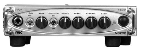 Gallien-Krueger MB200 200W Ultra-Light Bass Amplifier Head MB200-GALLIEN
