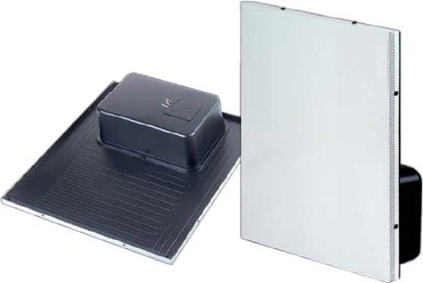 Bogen Communications CSD2X2U Drop-In Ceiling Speaker with Back Can, Bright White Grill, 2' x 2' CSD2X2U