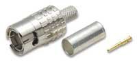 Canare MBCP-C25F Slim BNC Crimp Plug, 75 Ohm MBCP-C25F
