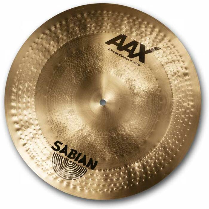 Sabian 21786X 17" AAX X-Treme Chinese Cymbal In Natural Finish