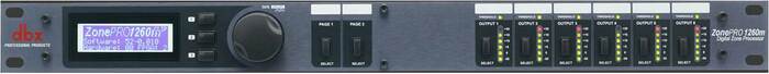 DBX ZonePRO 1260m 12 In x 6 Out Digital Zone Processor ZONE-PRO-1260M