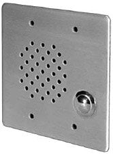 Quam CIS4/25 Vandal-Resistant 2-Gang Intercom Plate with 25V Multi-tap Transformer CIS4/25