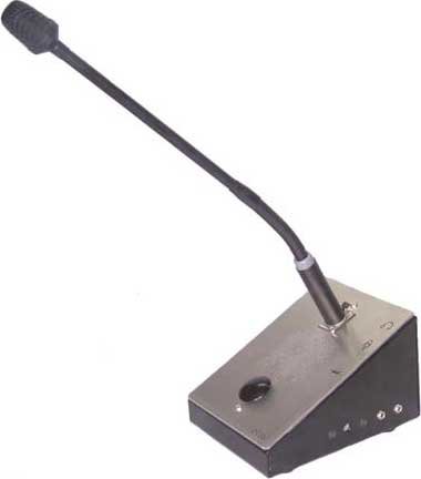 Quam DTS1 Desktop Communications Console with Gooseneck Microphone DTS1
