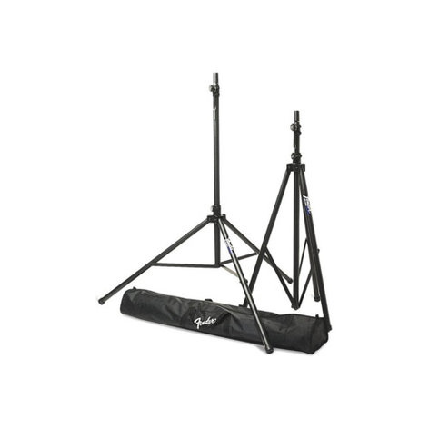 Fender ST-275 Tripod Speaker Stands 2 X Speaker Stands With Carrying Bag