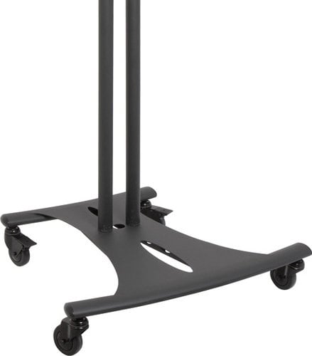 Premier Mounts PSD-EB72CB Ellipitcal Floor Cart for Flatscreen TVs (Black, with 72" Poles) PSD-EB72CB