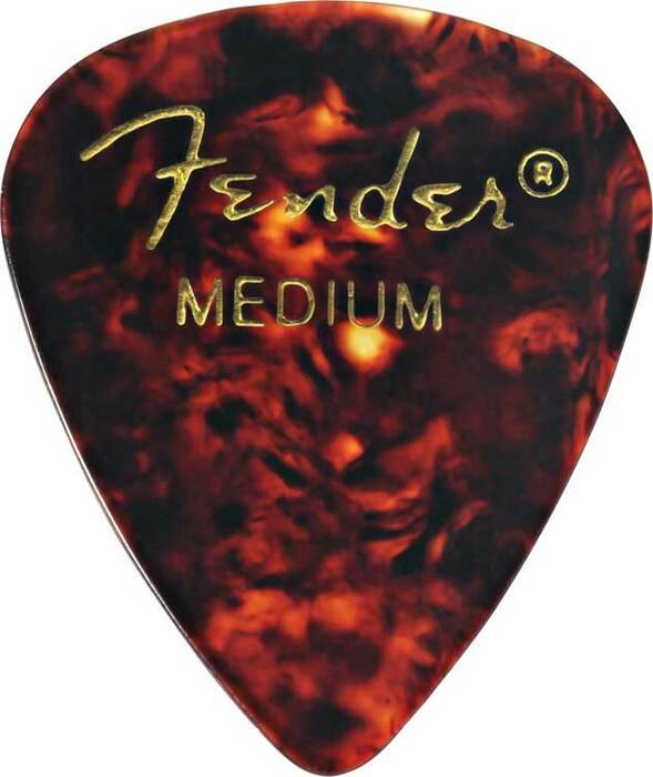 Fender 0980351 12-Pack of Premium Celluloid Guitar Picks 098-0351-XXX