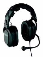Telex HR2R-300534-001 Dual-sided Medium-weight Passive Noise Reduction Headset, A4M Connector HR2R-300534-001