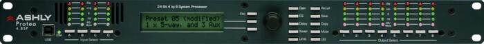 Ashly 4.8SP Digital Speaker Processor, 4 Input x 8 Output 4.8SP